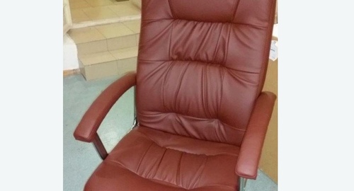 Обтяжка офисного кресла. Гремячинск