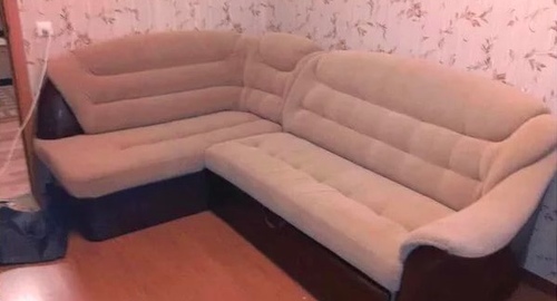 Перетяжка углового дивана. Гремячинск